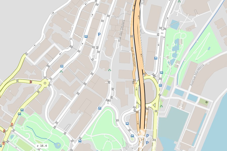 The whole map