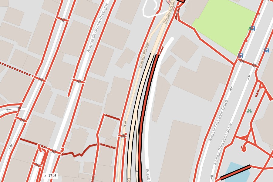 Komoot paths